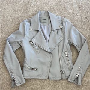 Blank NYC Faux Vegan Leather Moto Jacket